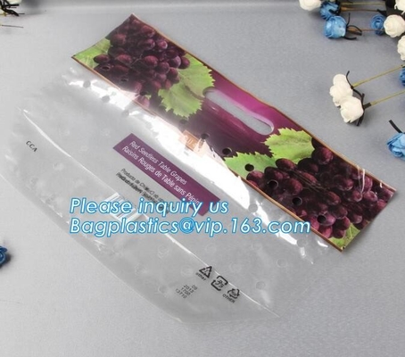 Soporte del Zip lockk de Empaque Alimentos encima del bolso seco de empaquetado del acondicionamiento de los alimentos de los frutos secos del mango del bolso de la nuez plástica del bocado