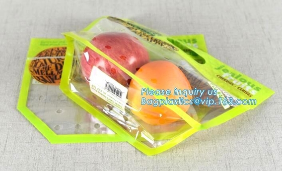 Soporte del Zip lockk de Empaque Alimentos encima del bolso seco de empaquetado del acondicionamiento de los alimentos de los frutos secos del mango del bolso de la nuez plástica del bocado