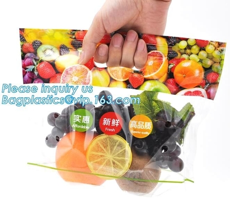 Soporte del Zip lockk de Empaque Alimentos encima del bolso seco de empaquetado del acondicionamiento de los alimentos de los frutos secos del mango del bolso de la nuez plástica del bocado
