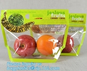 Verduras frondosas de la lechuga de la ensalada de las frutas de la niebla anti fresca de las bolsas BOPP que empaquetan los bolsos, vegebag, logotipo de la impresión