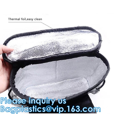 La basura del coche empaqueta al organizador Bag Cooler, cubo de la basura del coche, bolsillos del almacenamiento, compartimiento portátil plegable del asiento trasero del coche