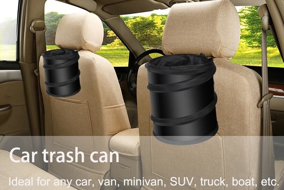 La basura del coche empaqueta al organizador Bag Cooler, cubo de la basura del coche, bolsillos del almacenamiento, compartimiento portátil plegable del asiento trasero del coche