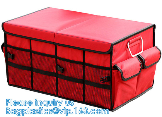 El organizador For SUV, capacidad grande extensible, organizador robusto del tronco de coche del almacenamiento del tronco del cargo, no desliza inferior