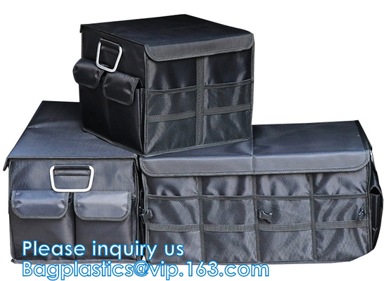 El organizador For SUV, capacidad grande extensible, organizador robusto del tronco de coche del almacenamiento del tronco del cargo, no desliza inferior