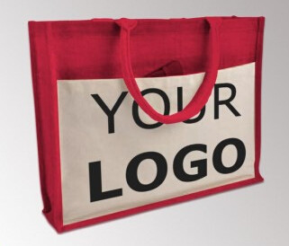 Bolsillo con cremallera interno de Tote Bag Full Gusset With del yute de Tote Bags Bulk Laminated Interior de la arpillera, DIY Art Crafts