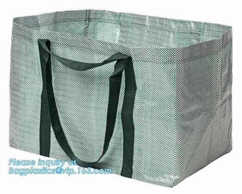 Comprador del ultramarinos, bolsos móviles grandes resistentes, manijas de las correas de la mochila, totalizadores del almacenamiento de las cremalleras, cajas de almacenamiento