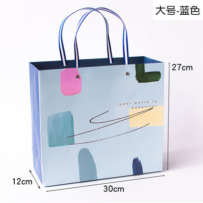 Bolsos que hacen compras de lujo, huéspedes de la boda de la tienda del negocio de la ropa de Matte Modern Embossed Birthday Merchandise