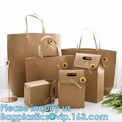 Bolsos que hacen compras de lujo, huéspedes de la boda de la tienda del negocio de la ropa de Matte Modern Embossed Birthday Merchandise