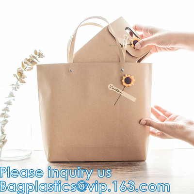 Bolsos que hacen compras de lujo, huéspedes de la boda de la tienda del negocio de la ropa de Matte Modern Embossed Birthday Merchandise