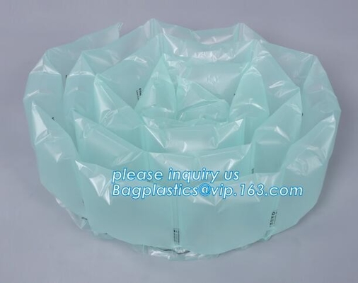 Bolso de envío inflable de la almohada del aire, paquete protector, protector de la botella, amortiguador de la burbuja, rollo de la columna