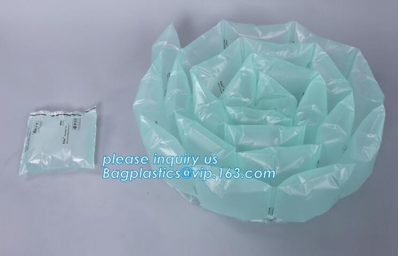 Bolso de envío inflable de la almohada del aire, paquete protector, protector de la botella, amortiguador de la burbuja, rollo de la columna