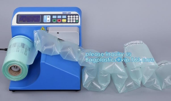 Bolso de envío inflable de la almohada del aire, paquete protector, protector de la botella, amortiguador de la burbuja, rollo de la columna