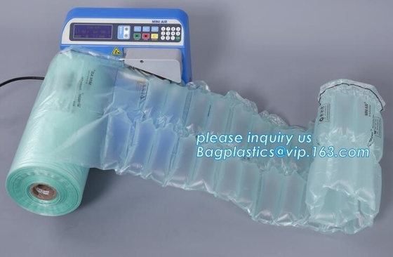 Bolso de envío inflable de la almohada del aire, paquete protector, protector de la botella, amortiguador de la burbuja, rollo de la columna