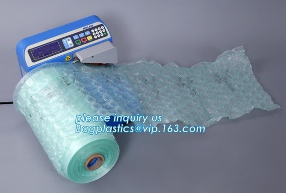 Bolso de envío inflable de la almohada del aire, paquete protector, protector de la botella, amortiguador de la burbuja, rollo de la columna