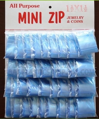 Mini Zip Baggies, bolso reutilizable de la cerradura de la cremallera del LDPE, Mini Apple Plastic Baggy, pequeño bolso de la cremallera, Minigrip, Zip lockk