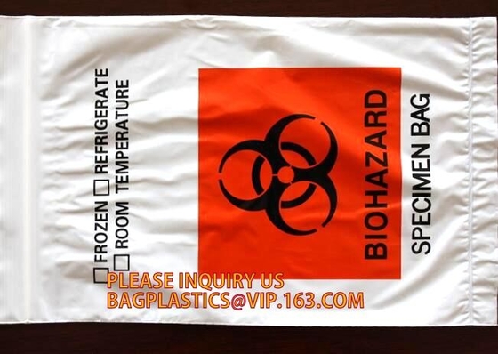 Bolsos médicos biodegradables de la píldora, bolso de la farmacia de la cremallera, bolsa de la píldora del sello del apretón, medicina, píldoras, empaquetado de las drogas