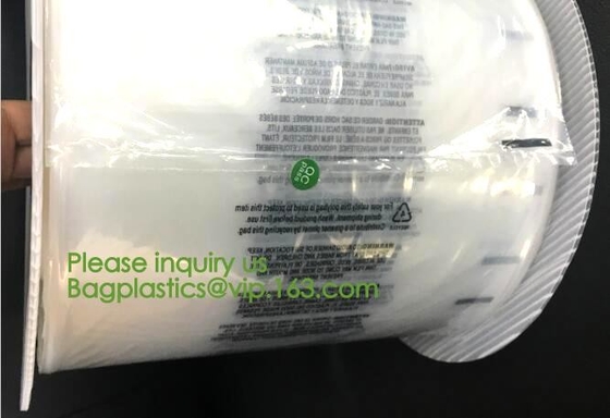 Bolsos automatizados máquina, bolsos de rollo que embalan autos plásticos polivinílicos perforados pre abiertos, empaquetamiento del LDPE