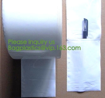 Bolsos automatizados máquina, bolsos de rollo que embalan autos plásticos polivinílicos perforados pre abiertos, empaquetamiento del LDPE