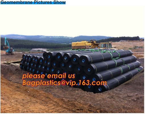 El constructor Film de la construcción, impermeabiliza Dampproof, TRAZADOR DE LÍNEAS de las CHARCAS, Geomembrane, geotextil, cubierta protectora