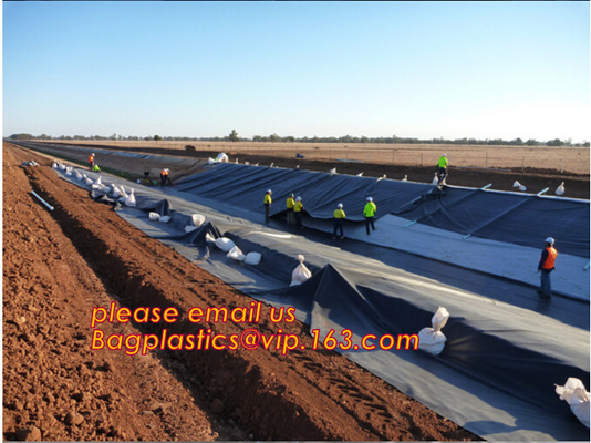 El constructor Film de la construcción, impermeabiliza Dampproof, TRAZADOR DE LÍNEAS de las CHARCAS, Geomembrane, geotextil, cubierta protectora