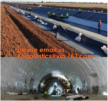 El constructor Film de la construcción, impermeabiliza Dampproof, TRAZADOR DE LÍNEAS de las CHARCAS, Geomembrane, geotextil, cubierta protectora