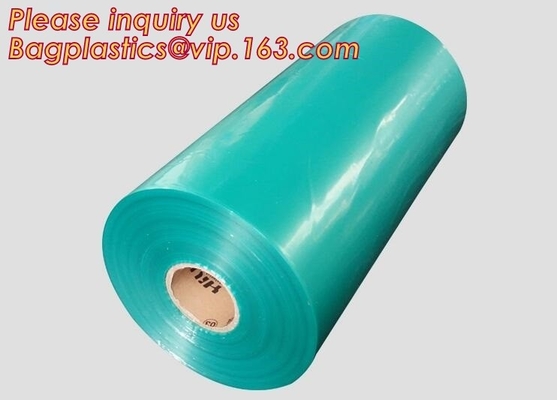 La película resistente del plástico de embalar del barco de POF, película central del doblez, coloreó la película termocontraíble protectora impresa