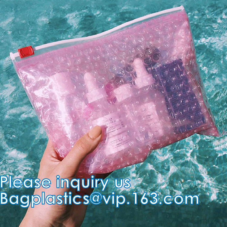 Bolsos de la bolsa de la burbuja, anuncio publicitario rellenado, sobres, abrigo protector, paquete seguro del almacenamiento de la seguridad, paquete de la joyería