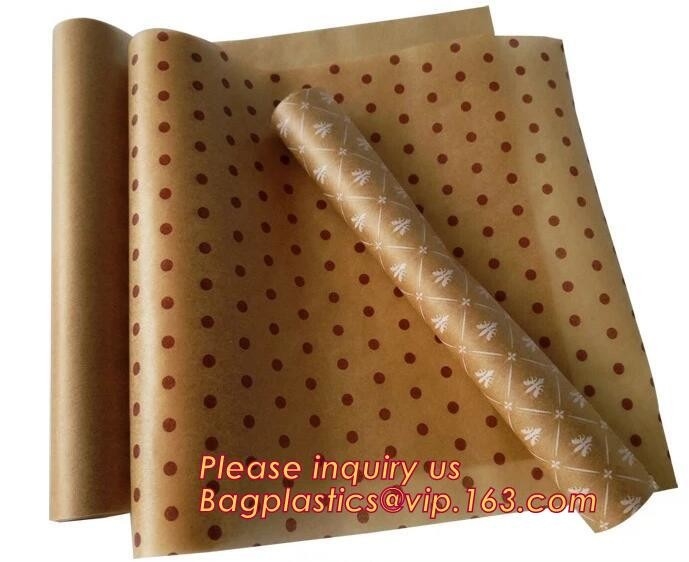 Rollo del papel de pergamino, rollo de papel que cuece del cortador de la diapositiva para cocinar, asación, impermeable a la grasa, papel del abrigo, cocinero