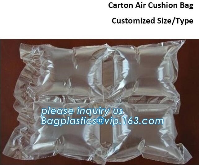 Bolso de envío inflable de la almohada del aire, paquete protector, protector de la botella, amortiguador de la burbuja, rollo de la columna
