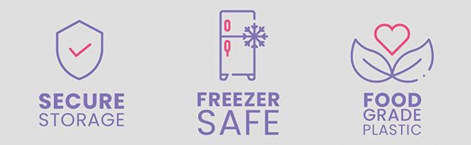 Los bolsos de la bolsa de la leche, prenda impermeable, prueba del olor, hermética, apretón de la cremallera del resbalador se colocan encima del paquete 8