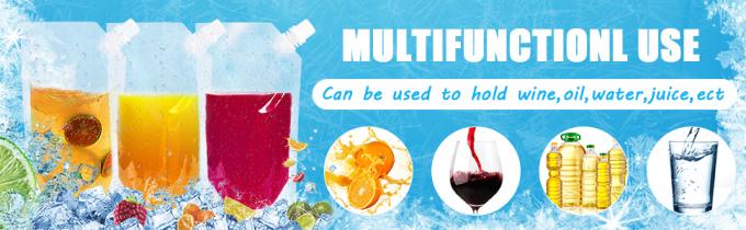 Bolsos del licor, bolsas de pie de la bebida, frasco ocultable del alcohol para las bebidas frías y calientes, reutilizable 6