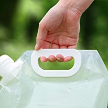 Bolso plegable del envase del agua, jarro del almacenamiento, montañés del montar a caballo del deporte que acampa, congelable 2