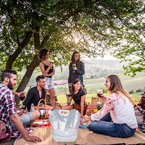 Bolso plegable del envase del agua, jarro del almacenamiento, montañés del montar a caballo del deporte que acampa, congelable 7