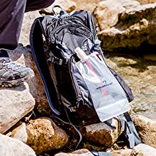 Bolso plegable del envase del agua, jarro del almacenamiento, montañés del montar a caballo del deporte que acampa, congelable 19