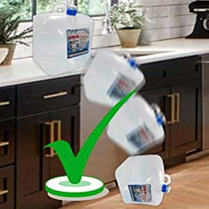 Envase del agua con la espita, jarro del portador del almacenamiento, caminando la mochila, equipo de supervivencia, cantina del agua 5