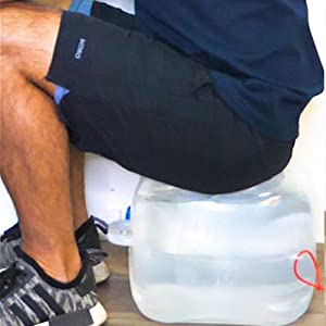 Envase del agua con la espita, jarro del portador del almacenamiento, caminando la mochila, equipo de supervivencia, cantina del agua 7