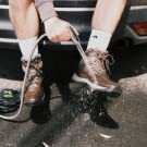 Bolso portátil de la ducha, equipo del lavado del viaje, accesorio que acampa, el caminar que acampa del viaje al aire libre, bomba, rociador 10