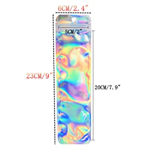 Bolso herbario del tabaco, bolso de la hoja del té, bolsa resistente del bolso del niño Zip lockk del bolso de mylar, papel de aluminio Pac de papel 1