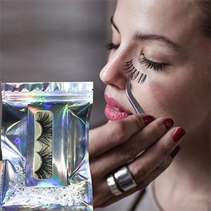 Huela los bolsos de Mylar de la prueba, pequeños bolsos Zip lockk de la hoja, favor de la Navidad de Halloween, bolsa Slidelock de la hoja 6