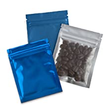 Bolsos de Mylar de la hoja, bolsos de la bolsa de la hoja, bolsos multifuncionales del almacenamiento, reutilizable, reciclable, que se puede volver a sellar 10