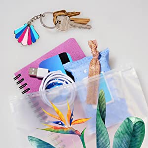 El desplazamiento de las cremalleras, cremallera del sello de la cerradura del resbalador que cierra los bolsos, almacenamiento del documento, esencial, organiza, accesorio 11