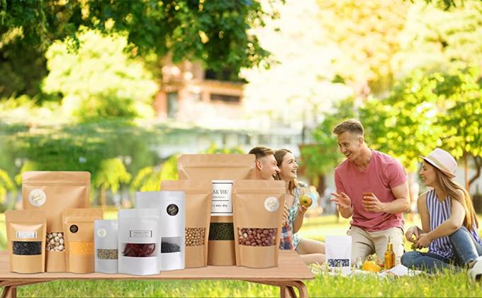 Comestibles plásticos de Mylar, niño Toy Pouch del bolso de la hoja, alta barrera reconectable se levantan la cremallera Toy Bag polivinílico 7