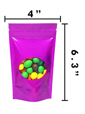 El Zip lockk se coloca encima de bolsos con Matte Window, sello reutilizable, termosoldable, que se puede volver a sellar de la cerradura, mate, color brillante 1