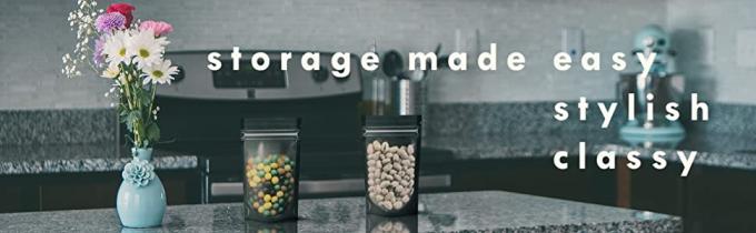 Bolsos de la bolsa de la cremallera, bolsos de la barrera, bolsos metalizados del sellado caliente, bolsos colgantes de la cremallera, parte inferior completamente inferior, cuadrada 7