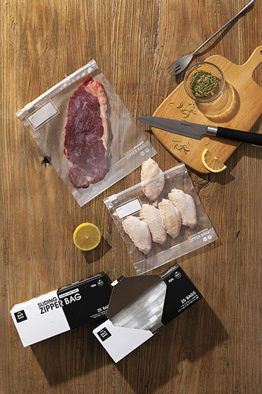 Bolsos Ziplock del congelador del galón de la comida del almacenamiento de la cremallera del Ldpe del resbalador plástico reutilizable grande de encargo de la silla de montar