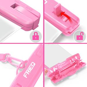 Bolsos dobles del teléfono del sello de la cremallera, caso impermeable, tamaño universal, paquete hermético al polvo, a prueba de polvo de los smartphones 1