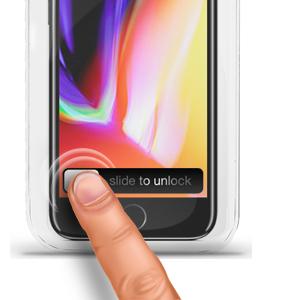 Bolsos dobles del teléfono del sello de la cremallera, caso impermeable, tamaño universal, paquete hermético al polvo, a prueba de polvo de los smartphones 4