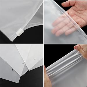 El empaquetado polivinílico empaqueta bolsos helados de la cremallera despeja las bolsas de plástico Ziplock del almacenamiento para las camisas de envío pequeñas