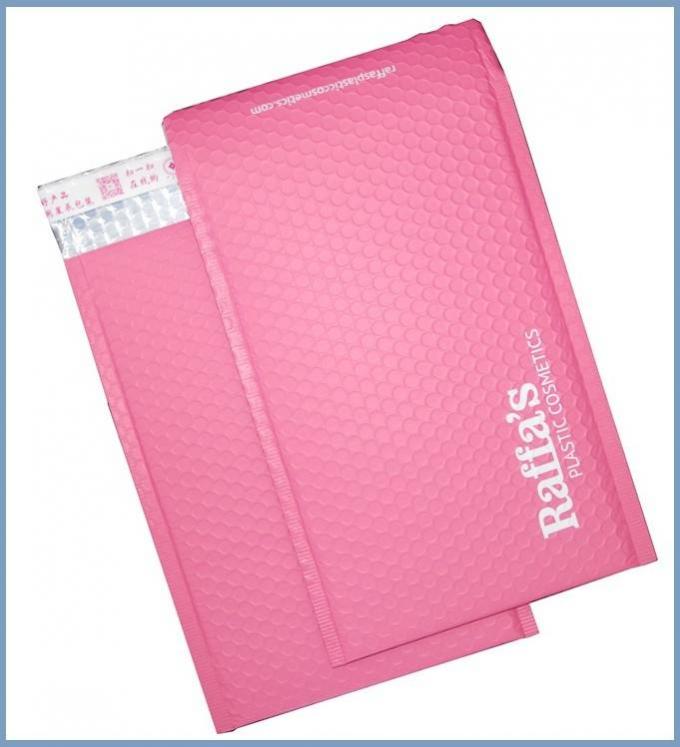 Matte Glossy Holographic Zip lockk Bags metálico reutilizable, cremallera cosmética reconectable del resbalador de la bolsa de la burbuja que embala 10