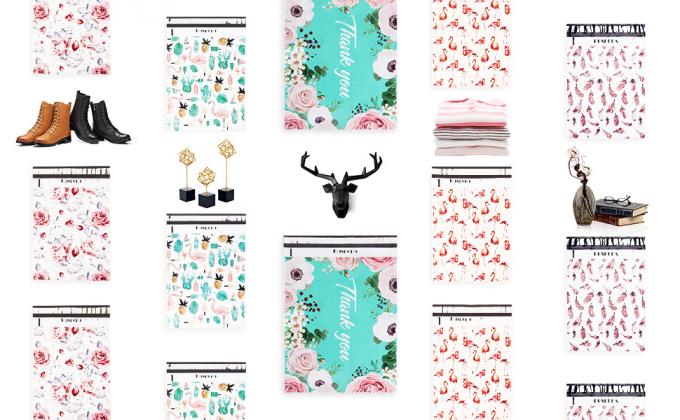 Anuncios publicitarios que envían los bolsos, sobres de envío del sello resistente del uno mismo, bolsos protectores, empaquetado seguro de la seguridad 6